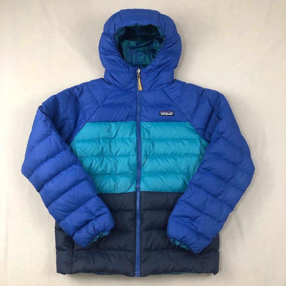 Patagonia Kid’s Reversible Down Sweater Hoodie